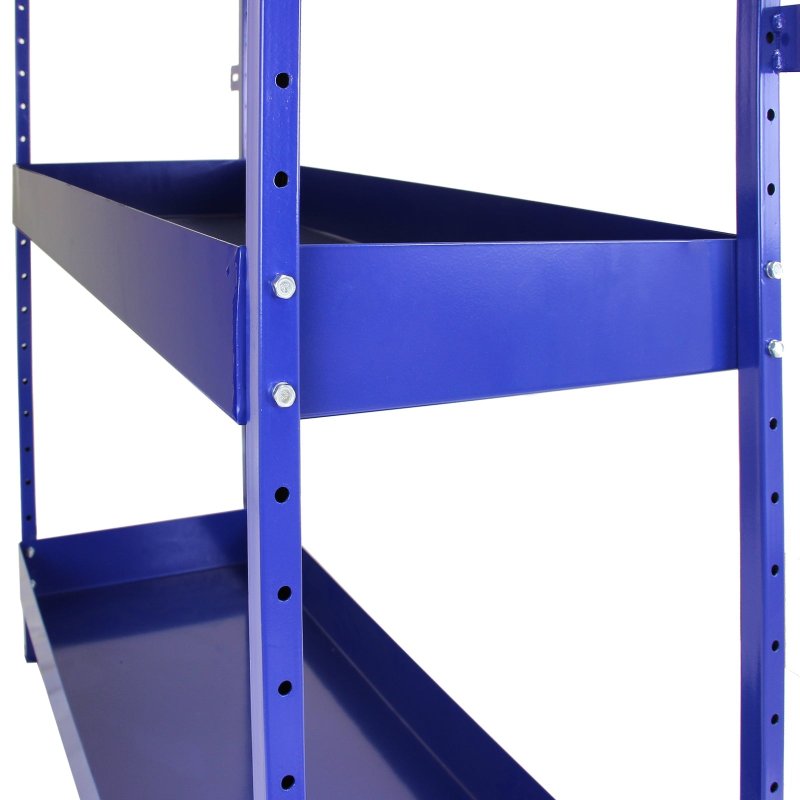 Monster Racking, Lightning Van Racking Metal Shelves Tool Storage Unit, 116.5cm x 115cm x 34.8cm