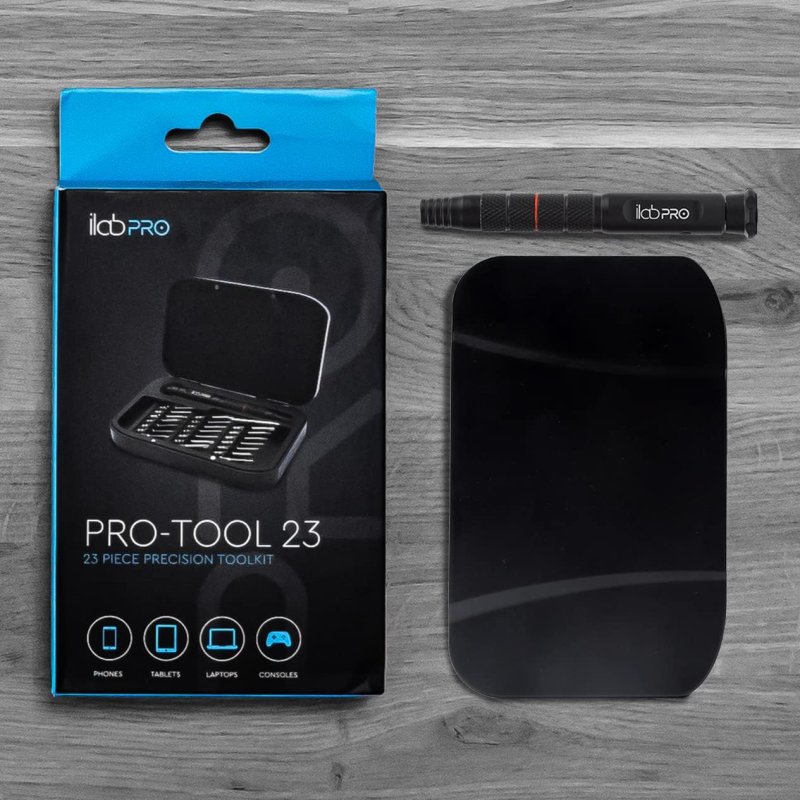 ilabPRO 23 Piece Precision Screwdriver Set Toolkit with Magnetic Micro Screwdriver and bits for Phone, Tablet, Laptop, PC, Watch and Glasses Repairs