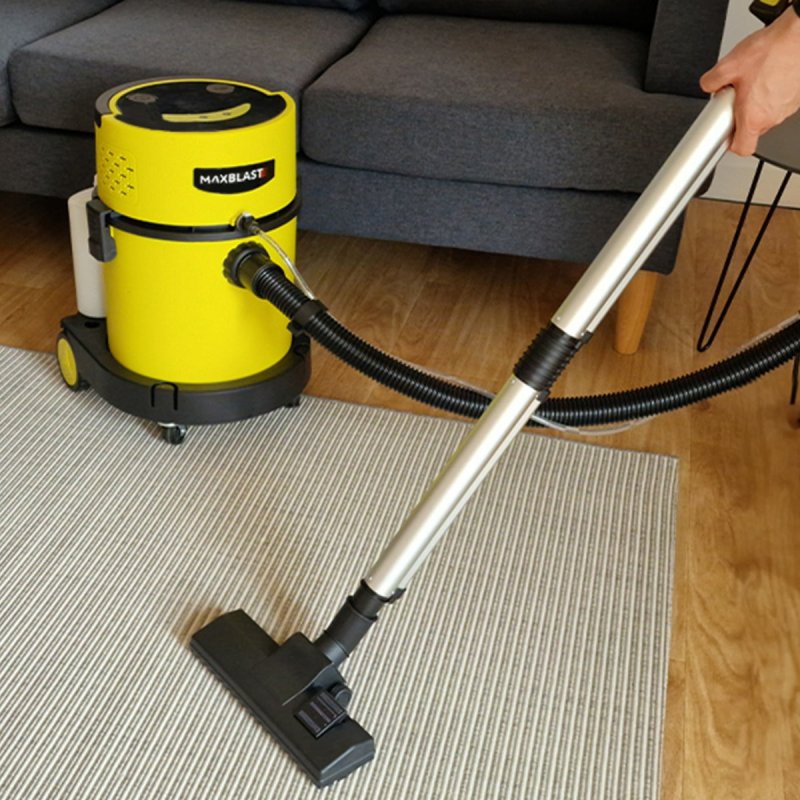 Monster Shop Valeting Shampoo Machine Carpet Washer 3 in 1 Wet and Dry Shampoo/Vacuum Cleaner, 20L 1200W Wet Water Dirt Blower Vac HEPA 4.3m Cable with Auto Rewind