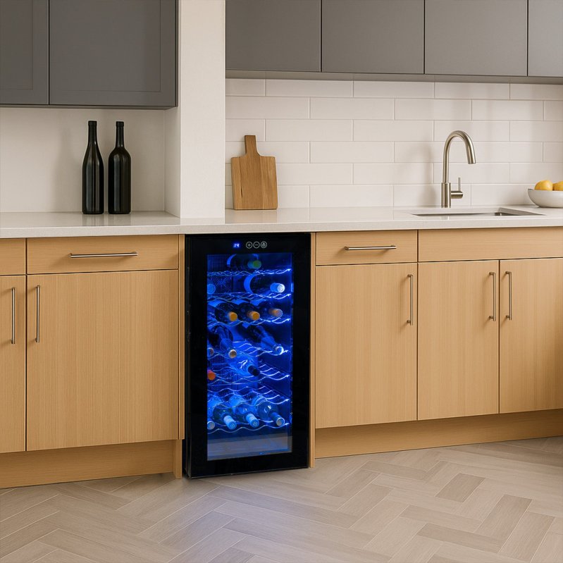 Oriva LED Wine Cooler