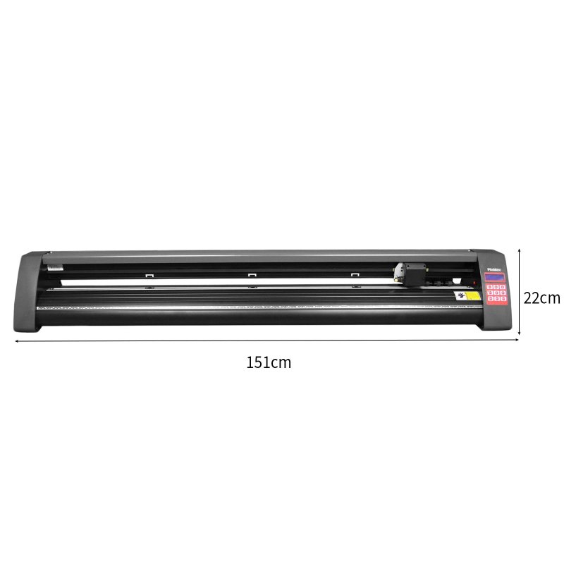 Vinyl Cutter Plotter Extra Large 59 inch Optical Eye Laser Guiding Business Sign Sticker Cutting Making & SignCut Pro Software