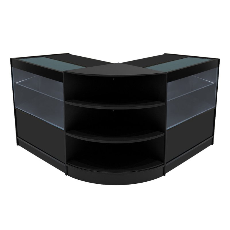 Andromeda LED Shop Counter Set LM60 & 2 x C900 - Black