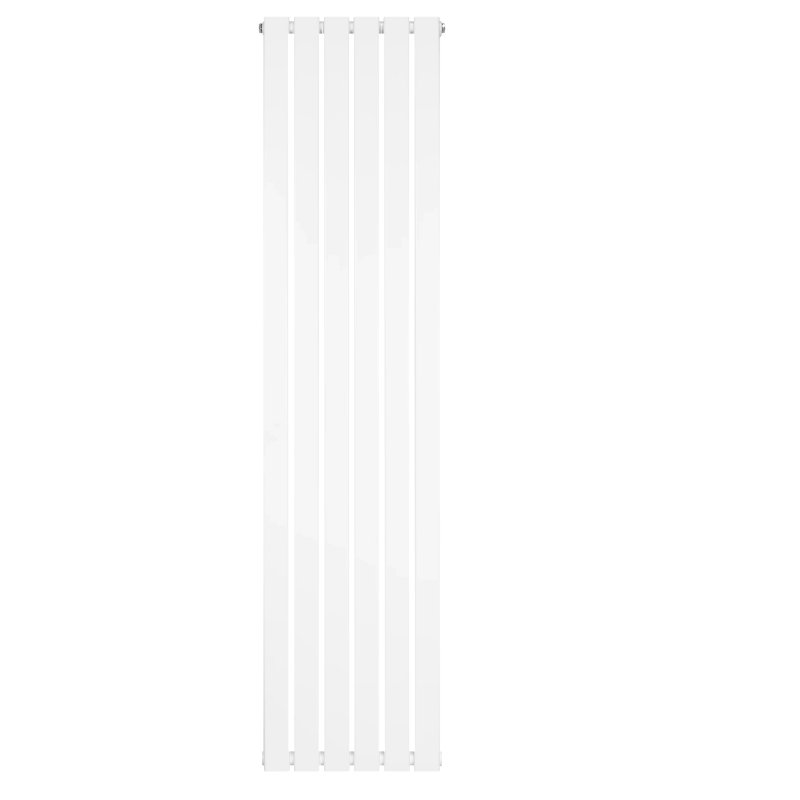 Flat Single Column Radiator - 1800 x 420mm - White