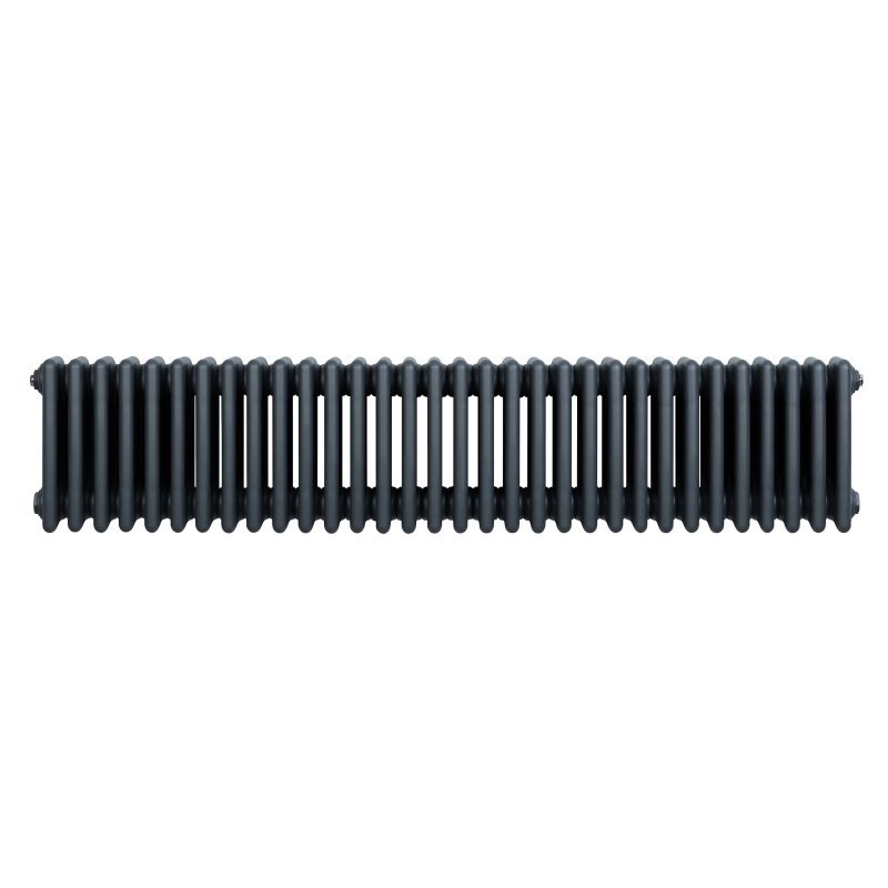 Traditional 4 Column Radiator - 300 x 1505mm - Anthracite