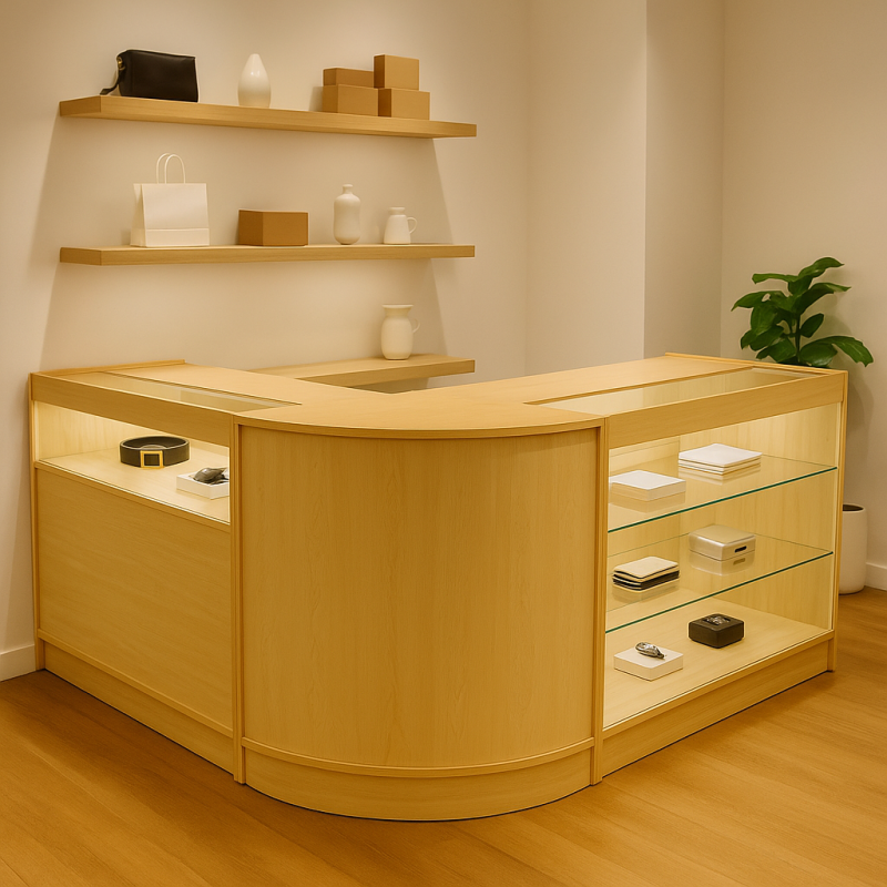 Triton LED Shop Counter Set K900, B900 & CM60 - Maple