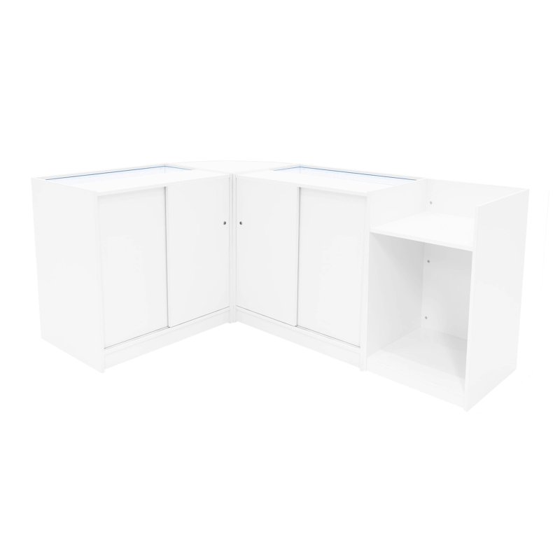 Astro LED Shop Counter Set LM60, TB60 & 2 x K900 - White