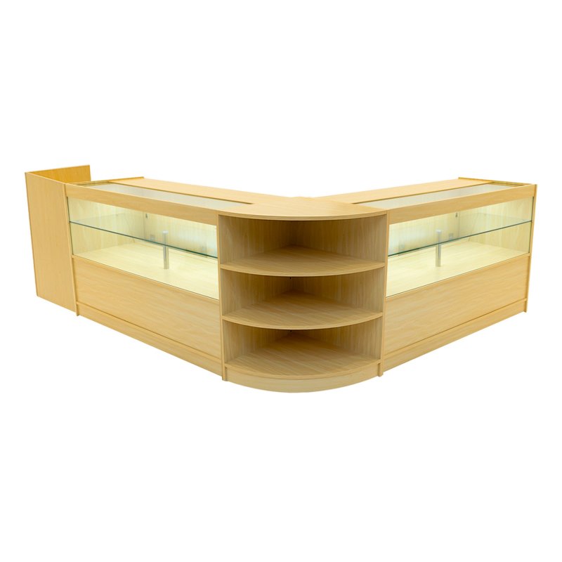 Eclipse LED Shop Counter Set LM60, TB60 & 2 x C1500 - Maple