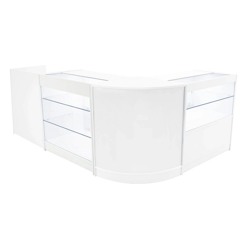 Vega LED Shop Counter Set K900, C900, TB60 & CM60 - White