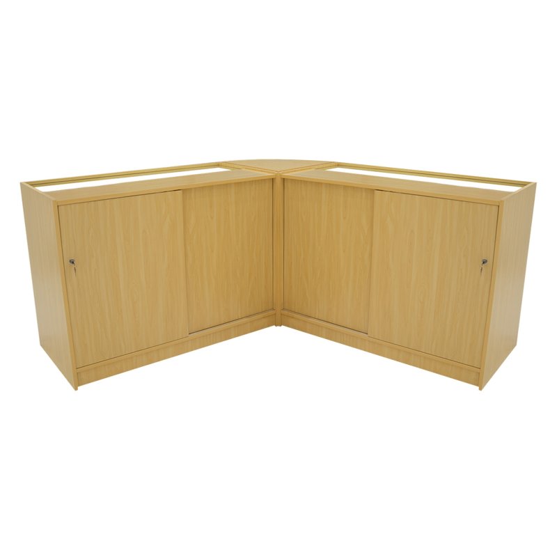 Hera LED Shop Counter Set K1200, C1200 & CM60 - Maple