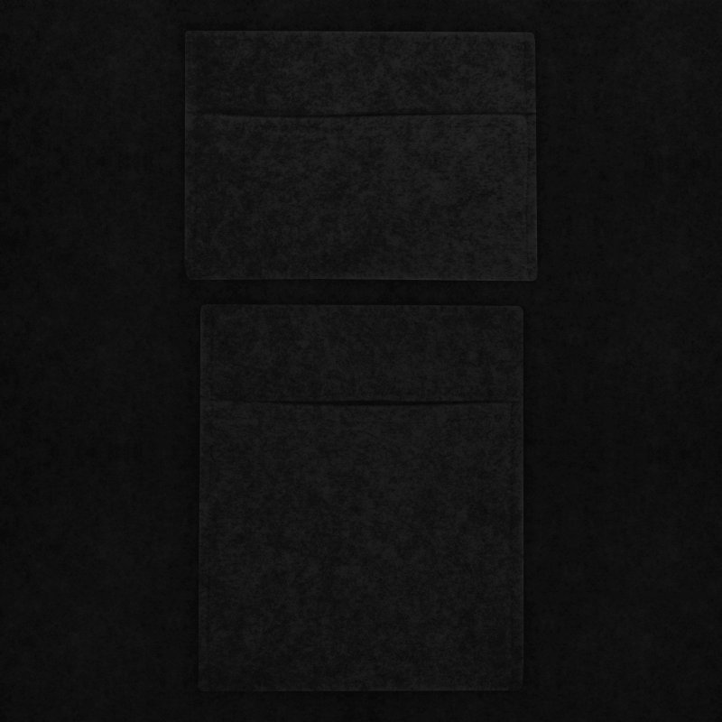 Storage Pouches - Black