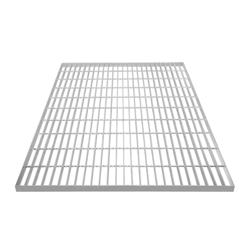 Galvanised Grating Floor Forge Walkway Mesh Floor Panel Grid Drainage Gutter Vent Heavy Duty Weatherproof Steel Zinc Coated 1000mm x 900mm x 30mm 4mm Metal Thickness 1200kg Load Capacity