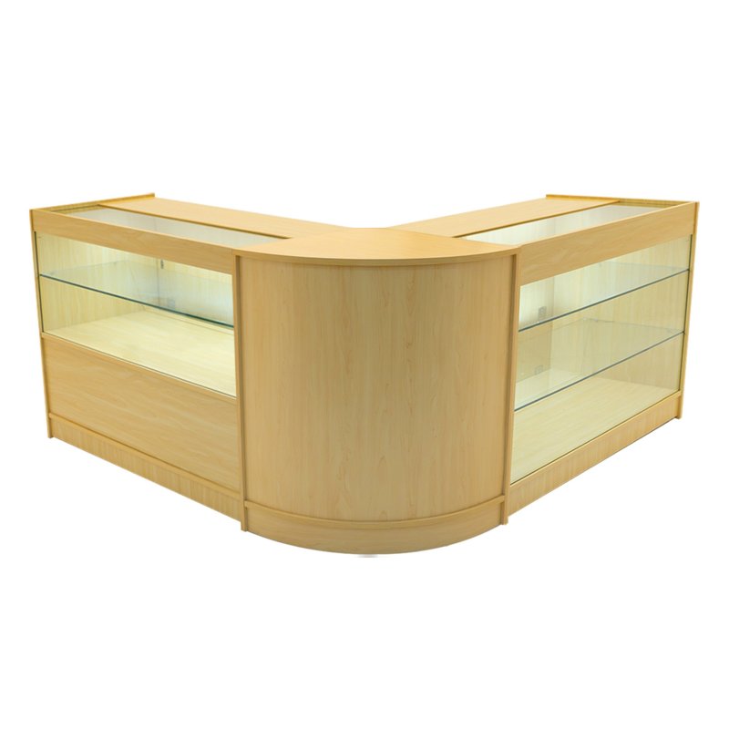Hera LED Shop Counter Set K1200, C1200 & CM60 - Maple