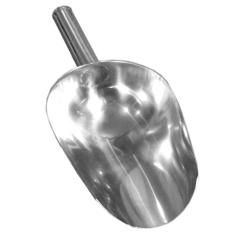 KuKoo Popcorn Scoop Sweet Shovel, Stainless Steel, Ice Scoop
