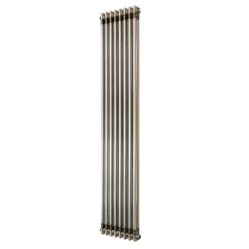 Traditional 2 Column Radiator - 1800 x 380mm - Raw Metal