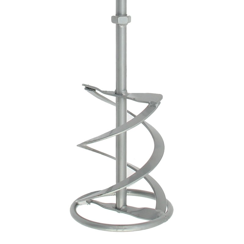 T-Mech 1600W Paddle Mixer Plaster Mixing Tool Paint Stirrer, M14 140mm Paddle / 230V 13A UK Plug