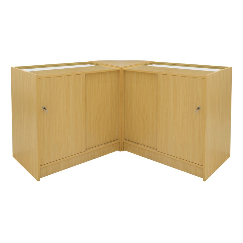 Andromeda LED Shop Counter Set LM60 & 2 x C900 - Maple