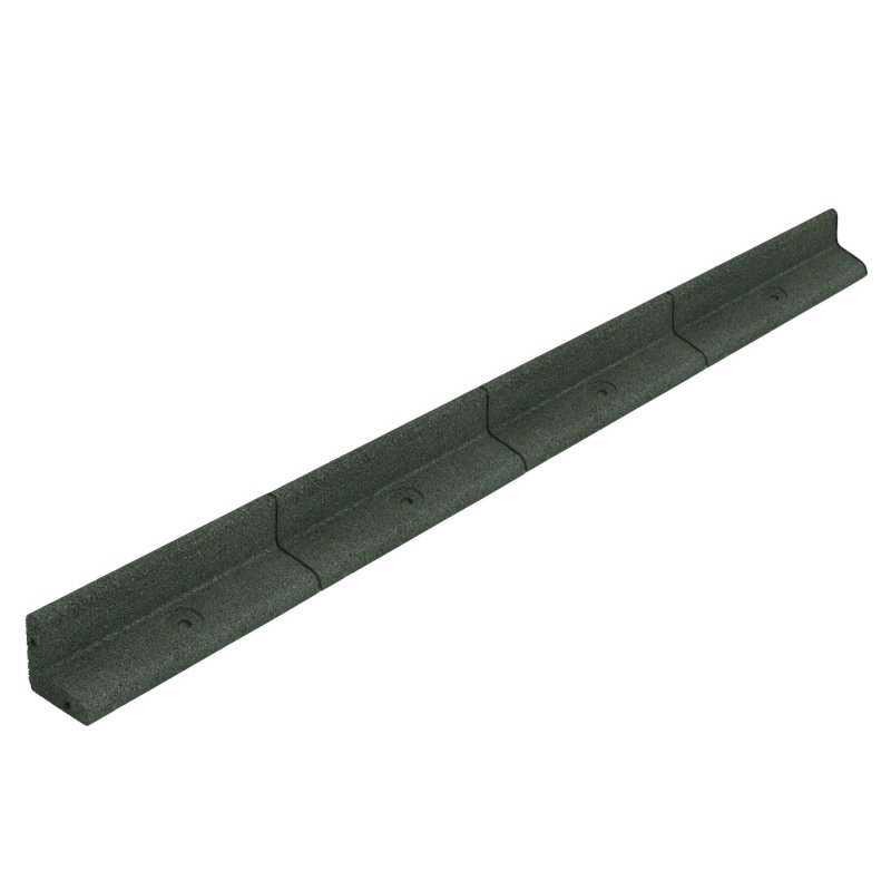 Flexible Lawn Edging 12 x 1.2m With Mallet - Green