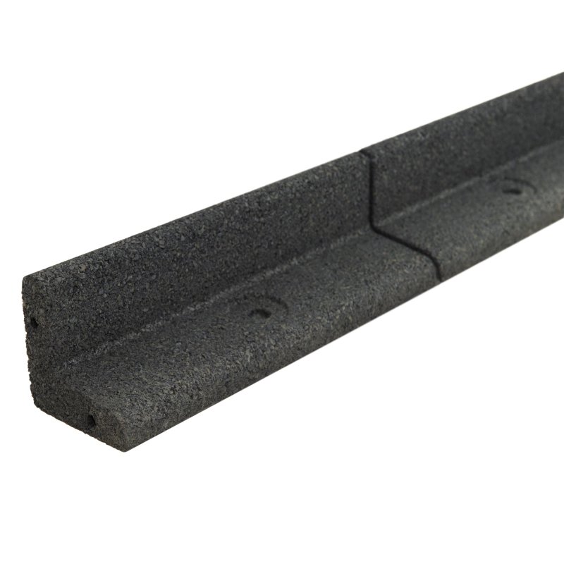 Flexible Lawn Edging 36 x 1.2m With Mallet - Grey