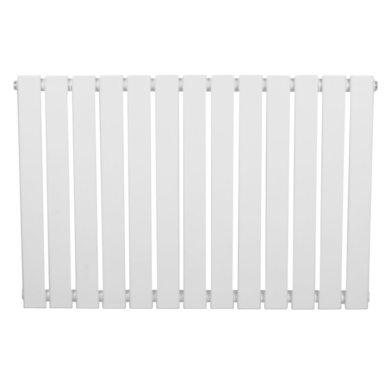 Flat Single Column Radiator - 600 x 910mm - White