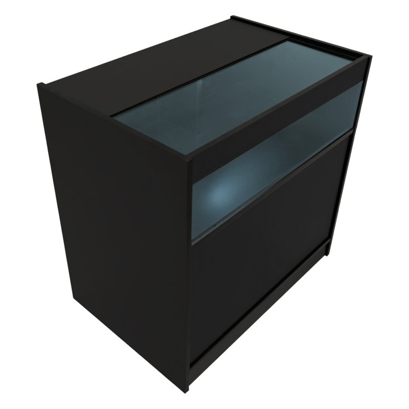 Demeter LED Shop Counter Set K900, B900 & LM60 - Black