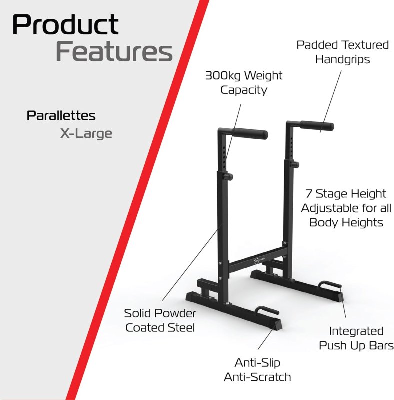 Parallettes Dip Bars XL