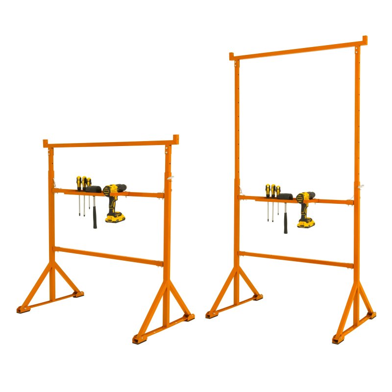 Trestle Stand x 4 & Mortar Board Stands 500mm H x 5