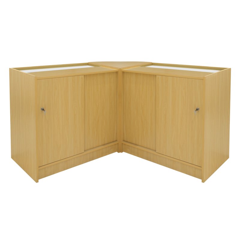 Adonis LED Shop Counter Set B900, C900 & CM60 - Maple