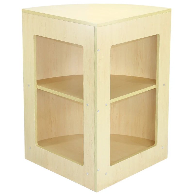 Retail Shop Corner Counter CM60 - Maple