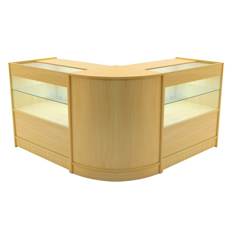 Selene LED Shop Counter Set CM60 & 2 x C900 - Maple