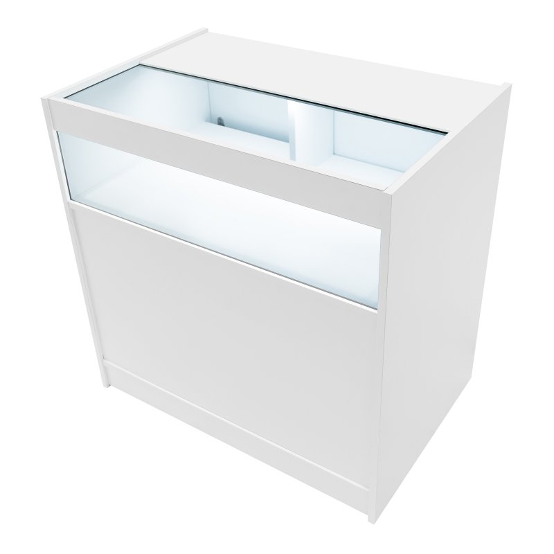 Theseus LED Shop Counter Set LM60 & 2 x B900 - White