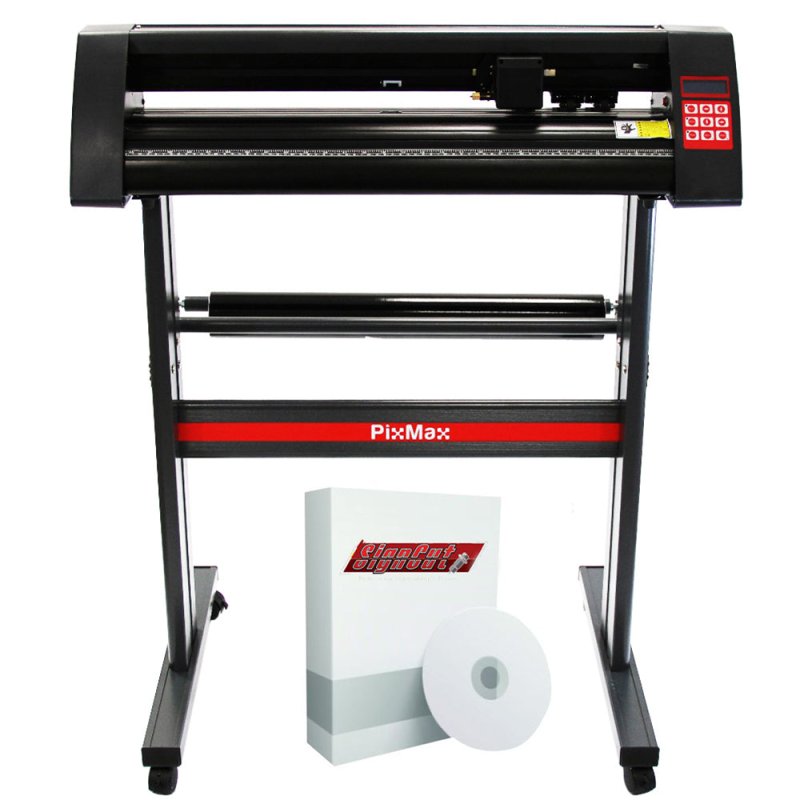Vinyl Cutter Plotter / 28 Inch Cutting Plotter Printer Sign Maker / SignCut Pro Software