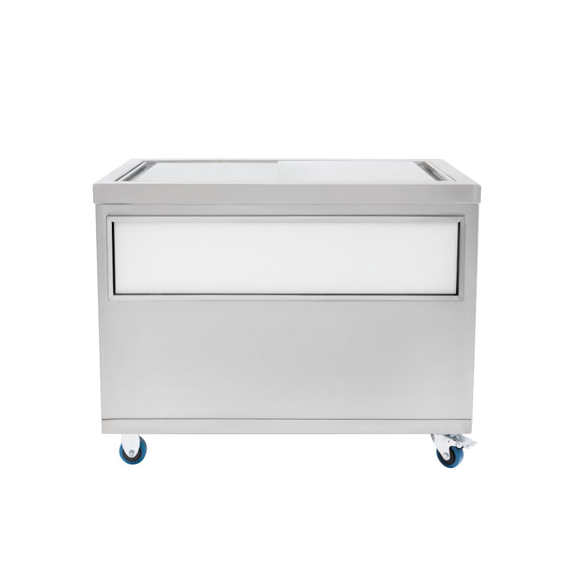 Mobile Ice Cart - 1000mm