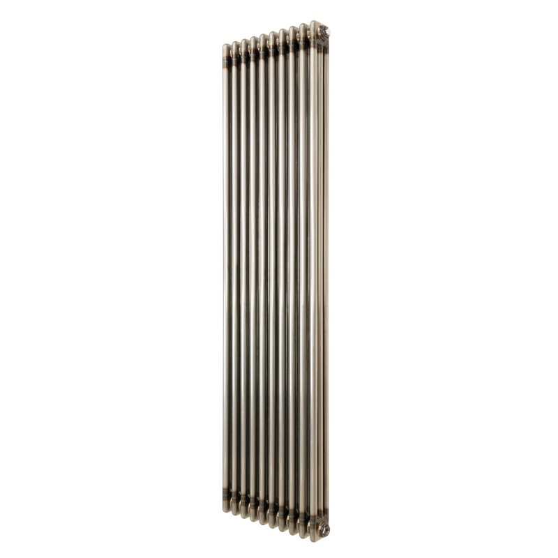 Traditional 3 Column Radiator - 1800 x 470mm - Raw Metal