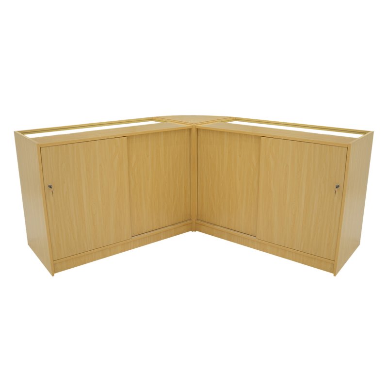 Theseus LED Shop Counter Set LM60 & 2 x B1200 - Maple