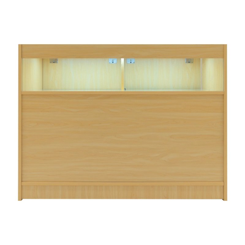 LED Retail Shop Counter B1200 - Maple