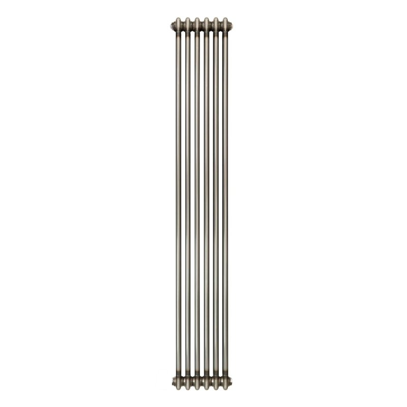 Traditional 2 Column Radiator - 1800 x 290mm - Raw Metal