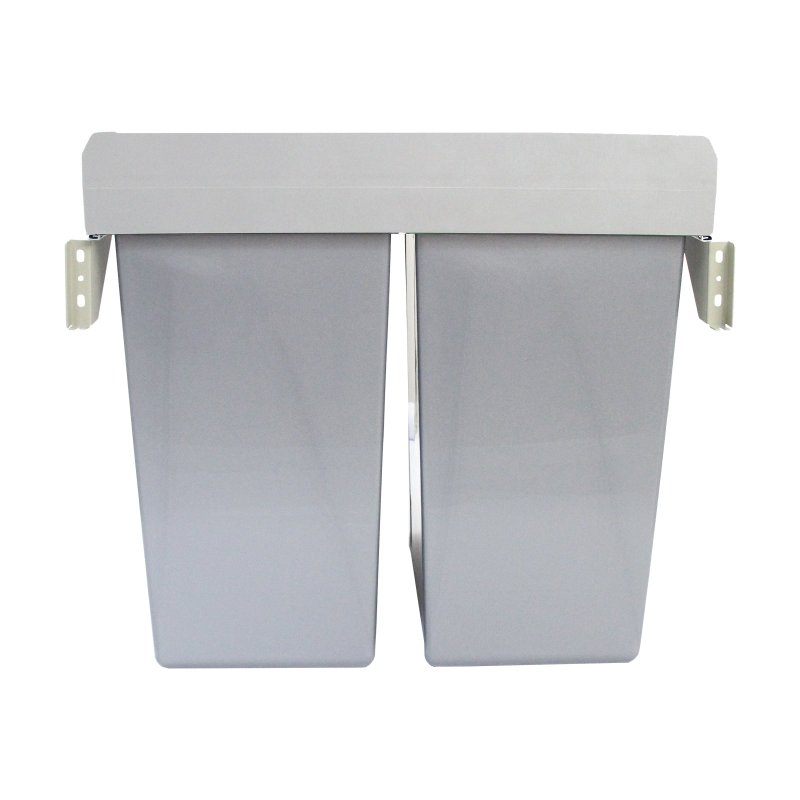 KuKoo Pullout Dust Bin Soft Close Sliding Recycling Double Kitchen 90L Recycle Waste