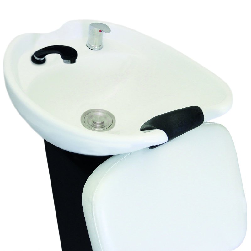 Salon Chair Backwash Unit Hairdressing Barber Tilting Sink Shampoo Back Hair Washing Hairdresser Wash White
