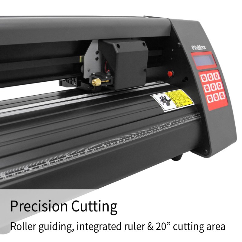 Vinyl Cutter Plotter Mini 20 inch Optical Eye Laser Guiding Business Sign Sticker Cutting Making & Flexi Starter Software