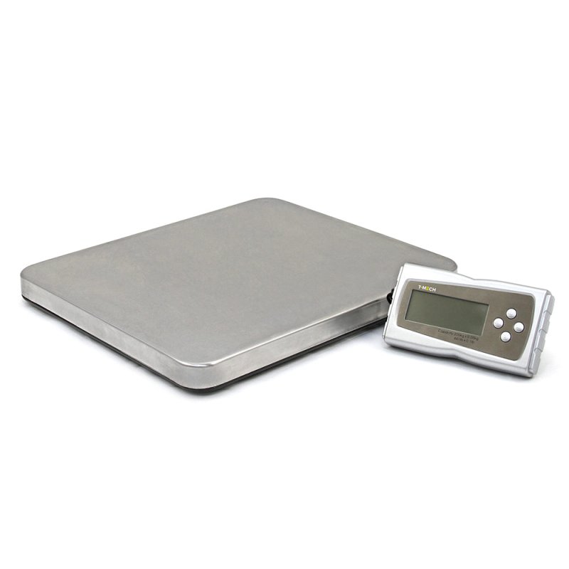 T-Mech Digital Letter & Parcel Postal Weighing Scales, Stainless Steel, 41cm x 36cm