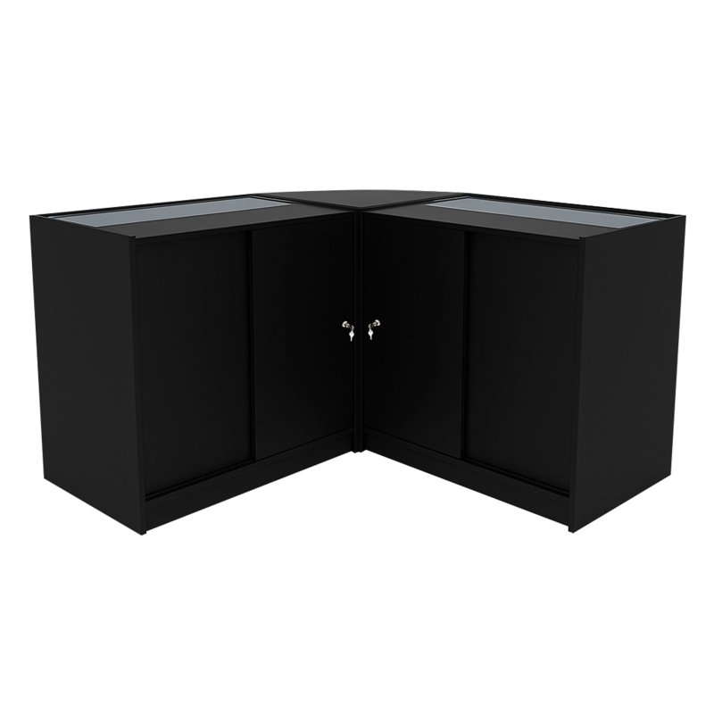 Triton LED Shop Counter Set K900, B900 & CM60 - Black