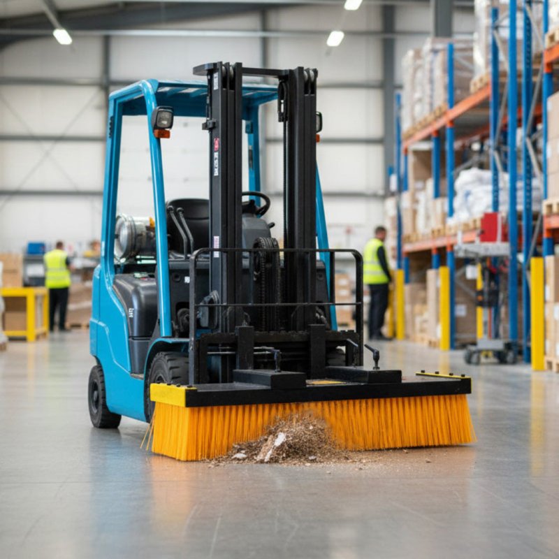 Forklift Sweeper Brush