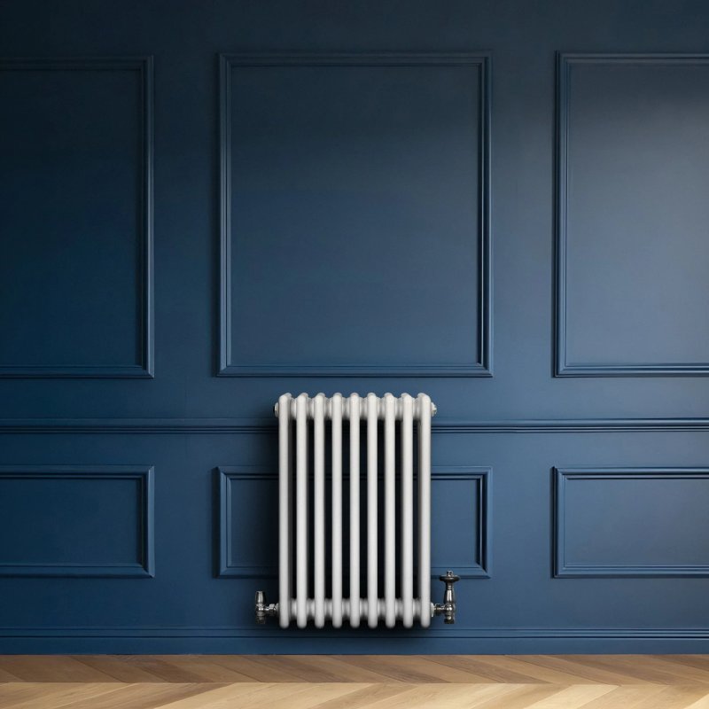 Traditional 4 Column Radiator - 600 x 425mm - White