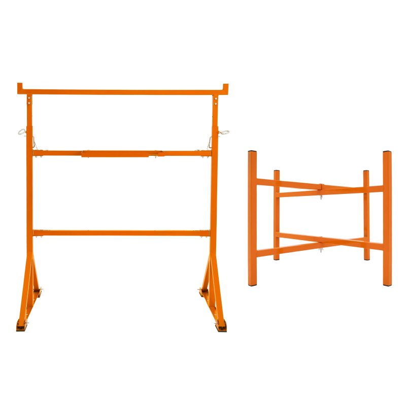 Trestle Stand x 2 & Mortar Board Stands 500mm H x 3