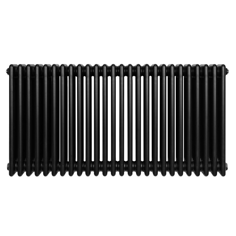 Traditional 4 Column Radiator - 600 x 1190mm - Black