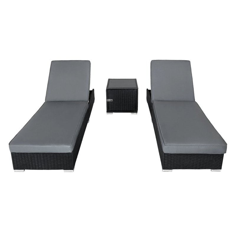 Jardi Rattan Sun Lounger Set