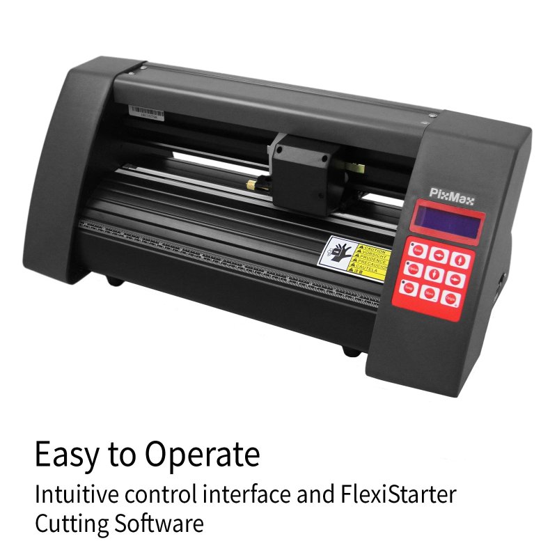 Vinyl Cutter Plotter Mini 20 inch Optical Eye Laser Guiding Business Sign Sticker Cutting Making & Flexi Starter Software