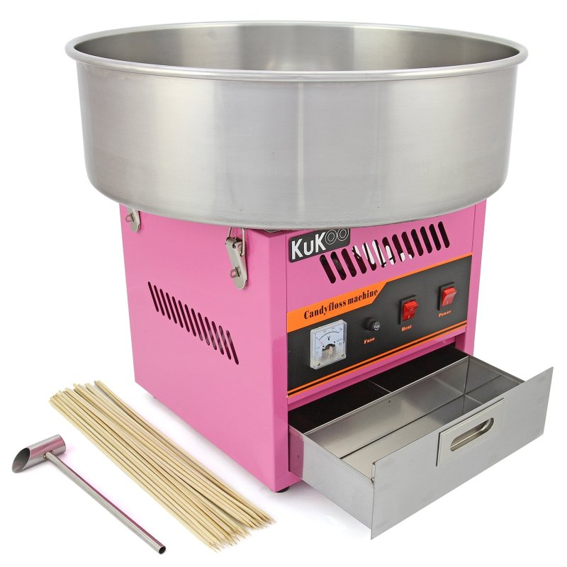 KuKoo Candy Floss Making Machine / Cotton Candy Maker / Fun Party Cooking Snacks