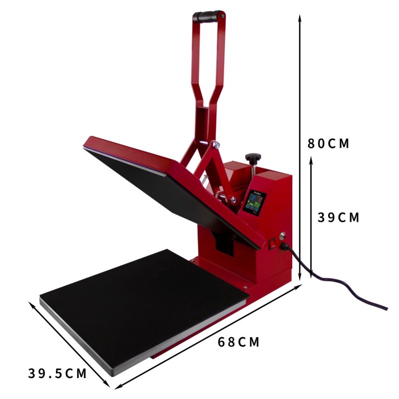 Clam Heat Press 38 x 38cm Sublimation Machine Vinyl Cutter Plotter 1350mm 53