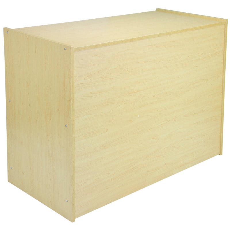 MonsterShop Zodiac Shop Counter Cabinets & Retail Display Showcase Set, Maple, Melamine MDF